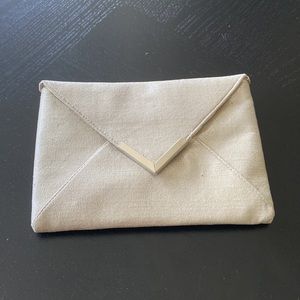 Cache Gold Envelope Clutch